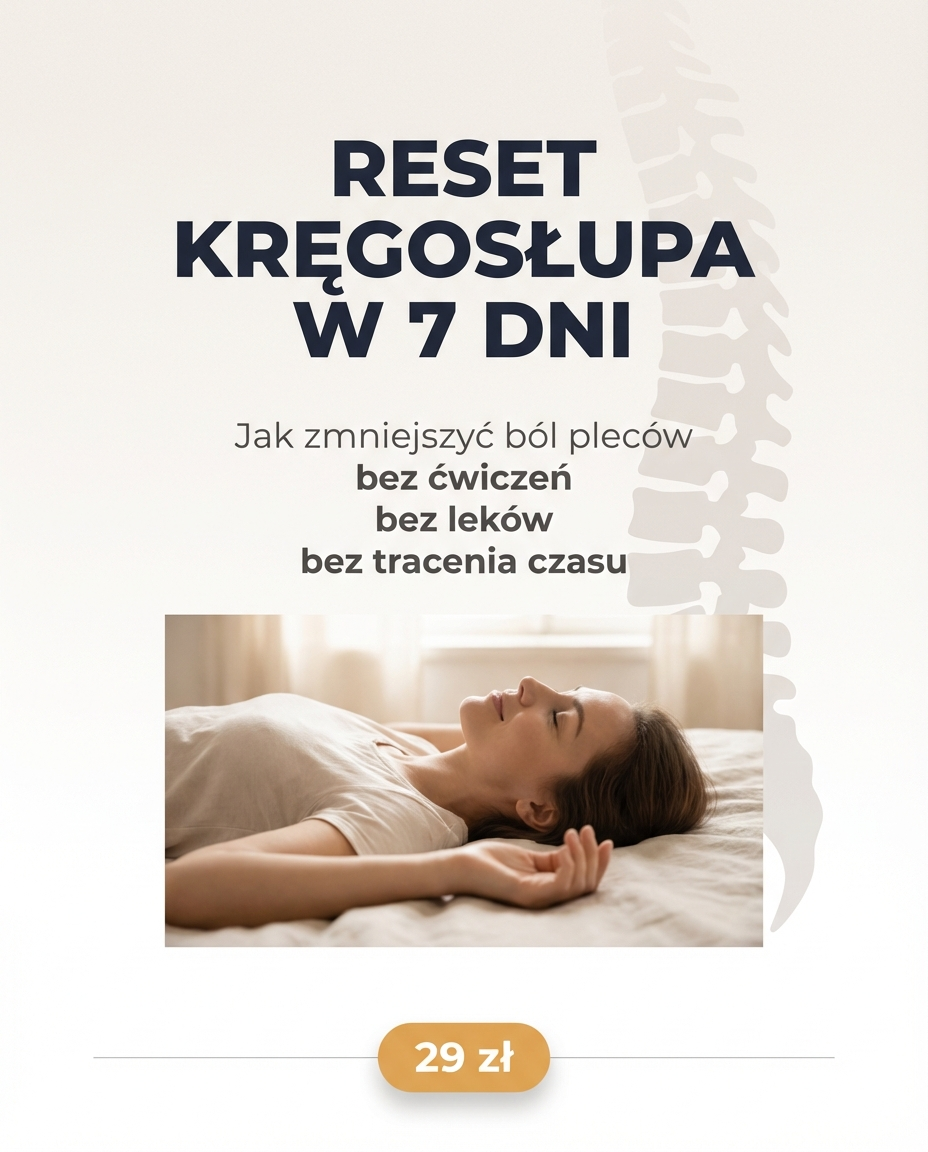 E-book Reset Kręgosłupa w 7 Dni